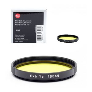 Foto principale Filtro Giallo Leica E46 Black