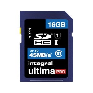 Foto principale Integral SD-HC 16GB Ultima Pro 80MB/s classe 10