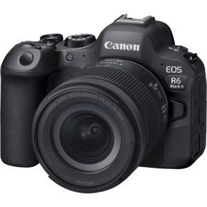 Foto principale Kit Fotocamera Mirrorless Canon EOS R6 Mark II + Obiettivo RF 24-105mm F/4-7.1 IS STM – Prodotto in Italiano