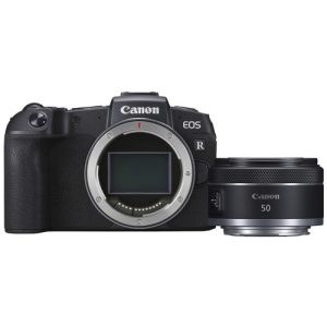 Foto principale Kit Fotocamera Mirrorless Canon EOS RP + Obiettivo RF 50mm F/1.8 STM – Prodotto in Italiano