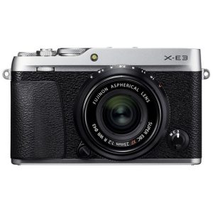 Foto principale Kit Fotocamera Mirrorless Fujifilm X-E3 Argento + Obiettivo XF 23mm F2 R Wr MILC 24.3MP CMOS III
