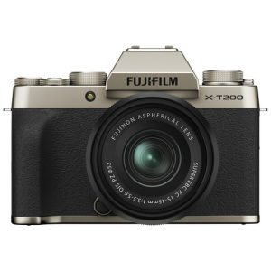 Foto principale Kit Fotocamera Mirrorless Fujifilm X-T200 Gold + Obiettivo XC 15-45mm