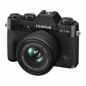 Foto principale Kit Fotocamera Mirrorless Fujifilm X-T30 II Black + Obiettivo 15-45mm F/3.5-5.6 (16759732)