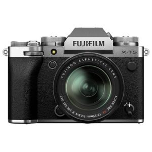 Foto principale Kit Fotocamera Mirrorless Fujifilm X-T5 Silver + Obiettivo XF 18-55mm (16783056)