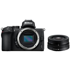 Foto principale Kit Fotocamera Mirrorless Nikon Z50 + Obiettivo Nikkor 16-50mm – Prodotto in Italiano