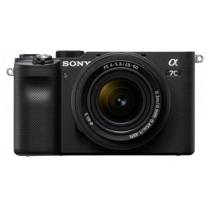 Foto principale Kit Fotocamera Mirrorless Sony Alpha 7C Black + Obiettivo 28-60mm – Prodotto in Italiano