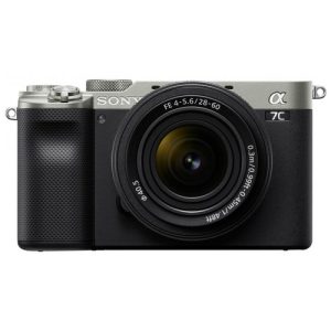 Foto principale Kit Fotocamera Mirrorless Sony Alpha 7C + Obiettivo 28-60mm Silver – Prodotto in Italiano