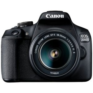 Foto principale Kit Fotocamera Reflex Canon EOS 2000D + Obiettivo EF-S 18-55mm IS II – Prodotto in Italiano