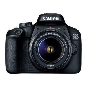 Foto principale Kit Fotocamera Reflex Canon EOS 4000D + Obiettivo EF-S 18-55mm DC III – Prodotto in Italiano