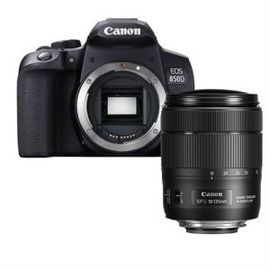 Foto principale Kit Fotocamera Reflex Canon EOS 850D + Obiettivo 18-135mm IS USM – Prodotto in Italiano
