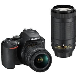 Foto principale Kit Fotocamera Reflex Nikon D3500 + Obiettivo AF-P 18-55mm VR + Obiettivo AF-P 70-300mm F/4.5-6.3 G VR – Prodotto in Italiano
