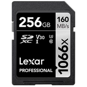 Foto principale Lexar SDXC Professional UHS-I 1066x 256GB V30