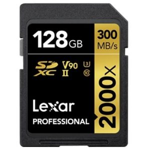 Foto principale Lexar SDXC Professional UHS-II 2000x 128GB V90