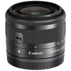 Foto principale Obiettivo Mirrorless Canon EF-M 15-45mm F/3.5-6.3 IS STM Bulk Black