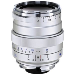 Foto principale Obiettivo Mirrorless Carl Zeiss Distagon T* 35mm F/1.4 ZM Leica M Silver