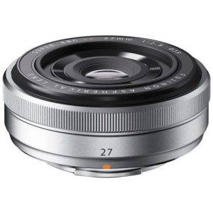 Foto principale Obiettivo Mirrorless Fujifilm Fujinon XF 27mm F/2.8 Argento