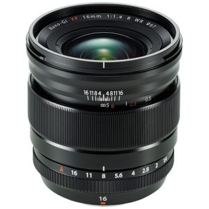 Foto principale Obiettivo Mirrorless Fujifilm XF 16mm F/1.4 R WR SLR Nero