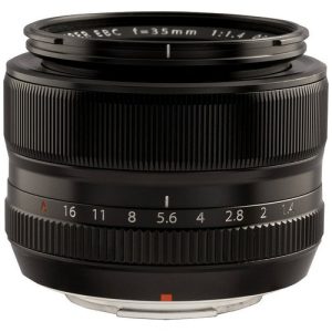 Foto principale Obiettivo Mirrorless Fujifilm XF 35mm F/1.4 R Nero