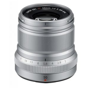 Foto principale Obiettivo Mirrorless Fujifilm XF 50mm F/2 R WR MILC/SLR Argento