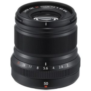 Foto principale Obiettivo Mirrorless Fujifilm XF 50mm F/2 R WR Nero