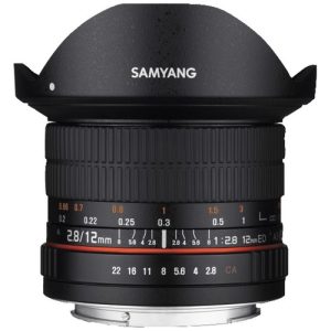 Foto principale Obiettivo Mirrorless Samyang 12mm F2.8 ED AS NCS Fisheye per Micro 4/3 (F1112109101)