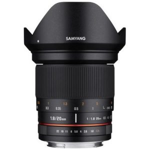 Foto principale Obiettivo Mirrorless Samyang 20mm F1.8 ED AS UMC per Canon (F1113502101)