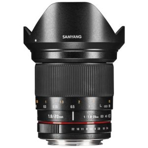 Foto principale Obiettivo Mirrorless Samyang 20mm F1.8 ED AS UMC per Sony FE (F1113506101)
