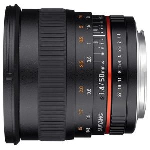 Foto principale Obiettivo Mirrorless Samyang 50mm F/1.4 AS UMC per Sony FE (F1111106101)