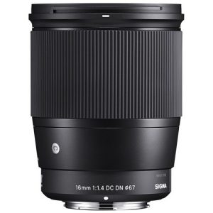 Foto principale Obiettivo Mirrorless Sigma 16mm F/1.4 DC DN Canon EF-M