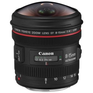 Foto principale Obiettivo Reflex Canon EF 8-15mm F/4 L Fisheye USM
