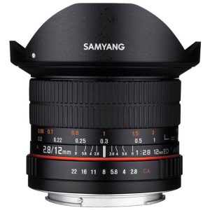 Foto principale Obiettivo Reflex Samyang 12mm F2.8 ED AS NCS Fisheye per Pentax K (F1112104101)
