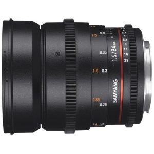 Foto principale Obiettivo Reflex Samyang 24mm T1.5 VDSLR ED AS IF UMC II per Sony (F1312806101)
