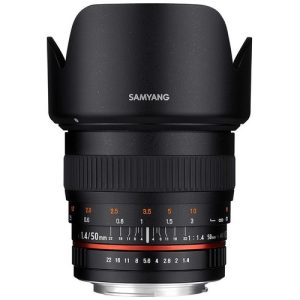 Foto principale Obiettivo Reflex Samyang 50mm F/1.4 AS UMC per Nikon F (F1111103101)