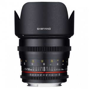 Foto principale Obiettivo Reflex Samyang 50mm T1.5 VDSLR AS UMC per Fuji X (F1311110101)
