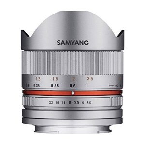 Foto principale Obiettivo Reflex Samyang 8mm F/2.8 UMC per Fuji X (F1220310102)