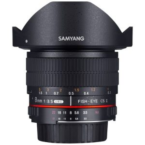 Foto principale Obiettivo Reflex Samyang 8mm F/3.5 UMC per Nikon F (F1121903101)