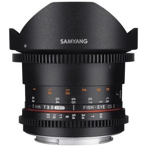 Foto principale Obiettivo Reflex Samyang 8mm T3.8 MC Nikon VDSLR (D37459)