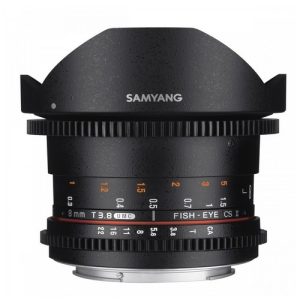 Foto principale Obiettivo Reflex Samyang 8mm T3.8 UMC VDSLR per Canon EF-S (F1322401101)