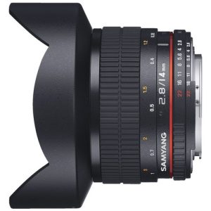 Foto principale Obiettivo Reflex Samyang Asferico 14mm F/2.8 IF ED UMC per Nikon AE