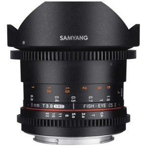 Foto principale Obiettivo Reflex Samyang T3.8 8mm UMC CS II VDSLR II per Canon