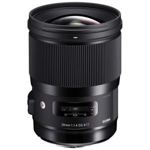 Foto principale Obiettivo Reflex Sigma 28mm F/1.4 DG HSM Art Canon EF