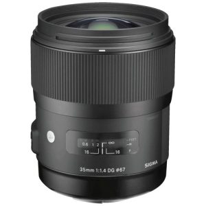 Foto principale Obiettivo Reflex Sigma 35mm F/1.4 DG HSM per Canon EF
