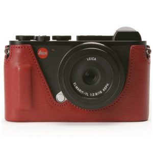 Foto principale Porta Fotocamera Leica in Pelle Rossa Artisan & Artist