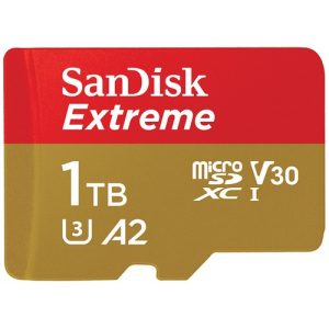 Foto principale Sandisk Extreme microSDXC + Adattatore 1TB-A2 UHS-I U3 UHS-I