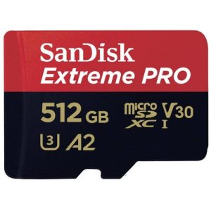 Foto principale Sandisk Extreme PRO micro SDXC + Adattatore 512GB-A2 UHS-I U3 UHS-I