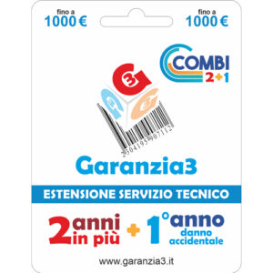 Foto principale Estensione Servizio Tecnico Garanzia 3 – 2 Anni di garanzia + 1 di Danno Accidentale fino a 1000 Euro