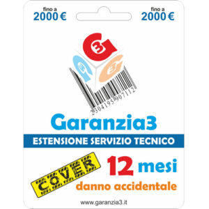 Foto principale Estensione Servizio Tecnico Garanzia 3 – Danno Accidentale fino a 2000 Euro