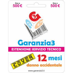 Foto principale Estensione Servizio Tecnico Garanzia 3 – Danno Accidentale fino a 500 Euro