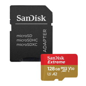 Foto principale Sandisk Extreme microSDXC + Adattatore SD 4K UHD 128GB