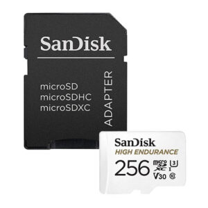 Foto principale Sandisk High Endurance micro SDXC + Adattatore 256GB-A2 UHS-I U3